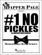 #1 No Pickles Jazz Ensemble sheet music cover